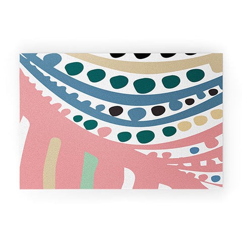 Mambo Art Studio Yayoi Welcome Mat