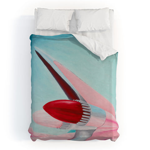 Mandy Hazell 1959 Cadillac Duvet Cover