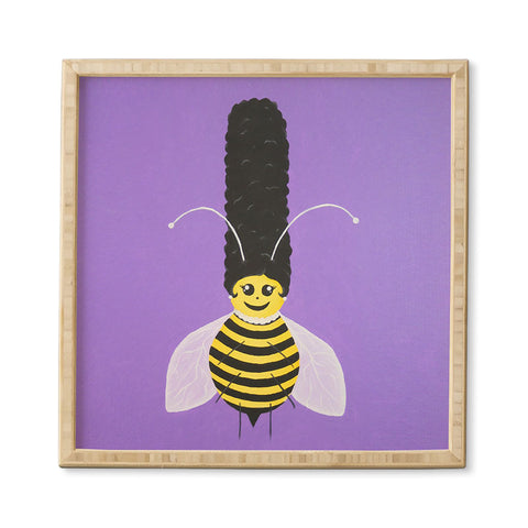 Mandy Hazell Bee Hive Betty Framed Wall Art