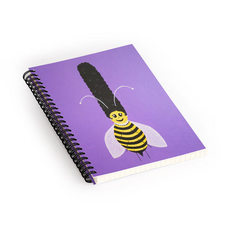 Mandy Hazell Bee Hive Betty Spiral Notebook