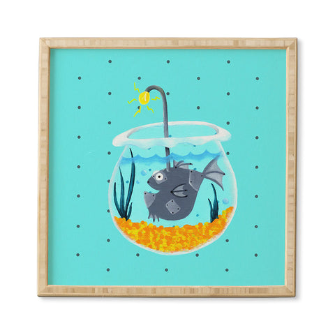 Mandy Hazell Fish Bot Framed Wall Art