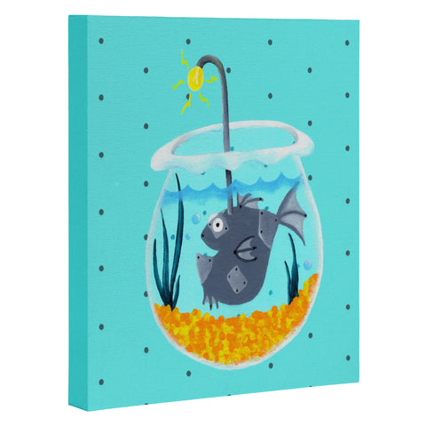 Mandy Hazell Fish Bot Art Canvas
