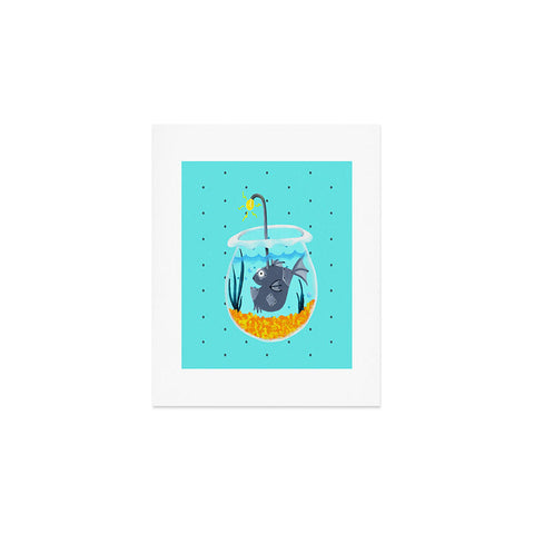 Mandy Hazell Fish Bot Art Print