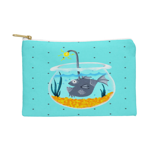 Mandy Hazell Fish Bot Pouch