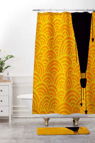 Mandy Hazell Float On Shower Curtain And Mat