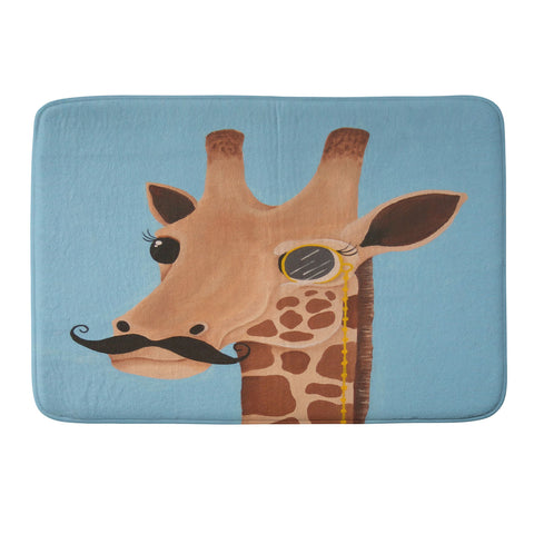 Mandy Hazell Gentleman Giraffe Memory Foam Bath Mat
