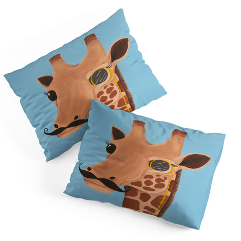 Mandy Hazell Gentleman Giraffe Pillow Shams