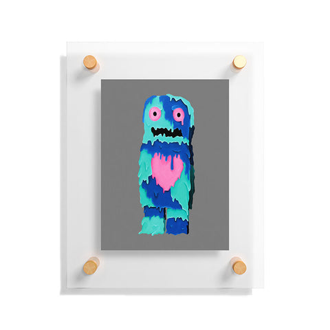 Mandy Hazell Melty Monster Floating Acrylic Print