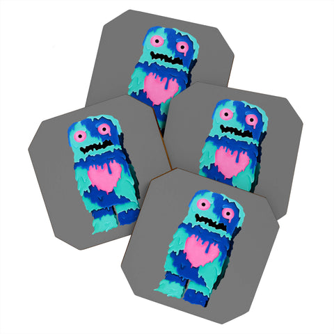 Mandy Hazell Melty Monster Coaster Set