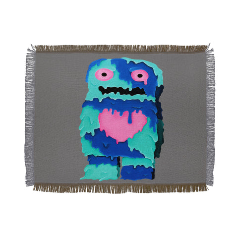Mandy Hazell Melty Monster Throw Blanket