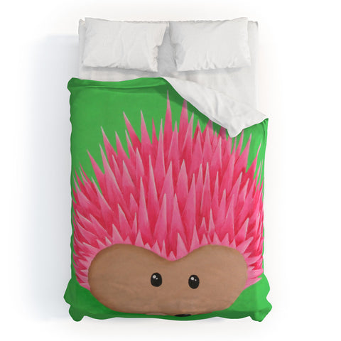 Mandy Hazell Ollie Hedgehog Duvet Cover