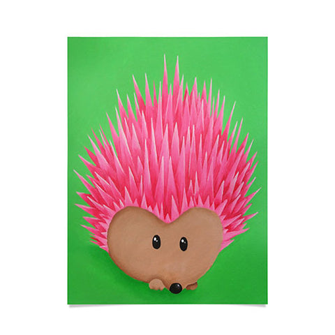 Mandy Hazell Ollie Hedgehog Poster