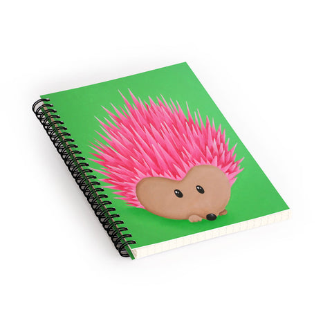 Mandy Hazell Ollie Hedgehog Spiral Notebook