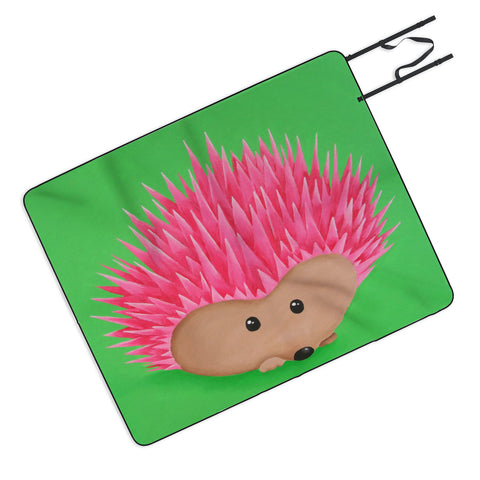Mandy Hazell Ollie Hedgehog Picnic Blanket