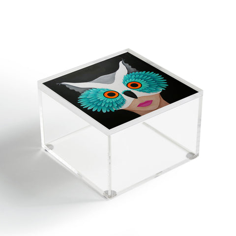 Mandy Hazell Owl Lady Acrylic Box