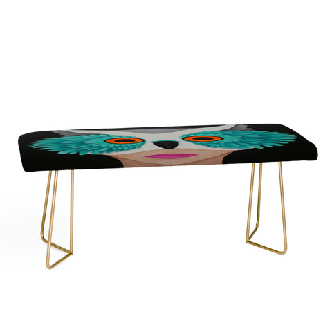 Mandy Hazell Owl Lady Bench