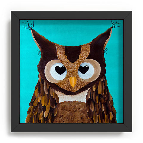 Mandy Hazell Owl Love You Recessed Framing Square
