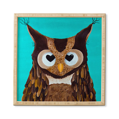 Mandy Hazell Owl Love You Framed Wall Art