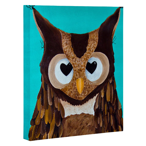 Mandy Hazell Owl Love You Art Canvas