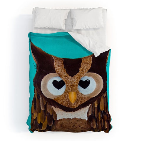 Mandy Hazell Owl Love You Duvet Cover