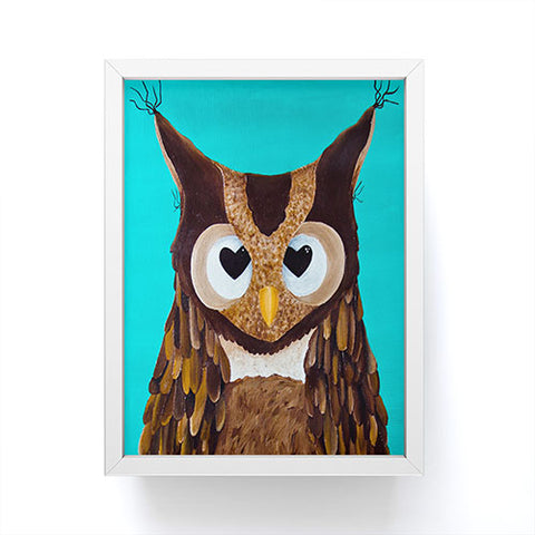Mandy Hazell Owl Love You Framed Mini Art Print