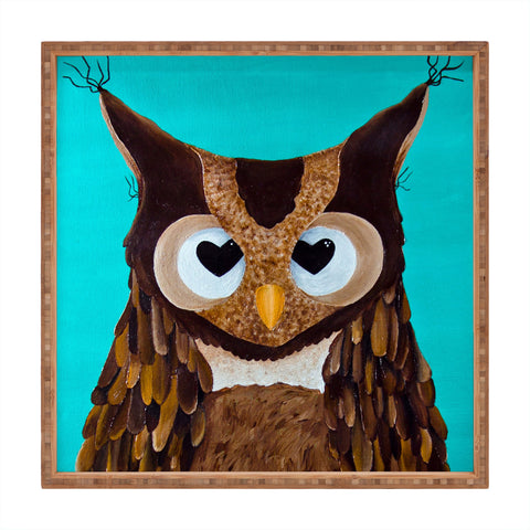 Mandy Hazell Owl Love You Square Tray