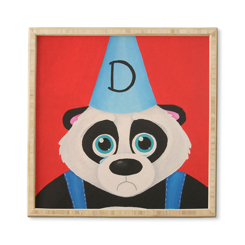 Mandy Hazell Sad Panda Framed Wall Art
