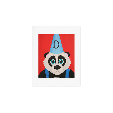 Mandy Hazell Sad Panda Art Print