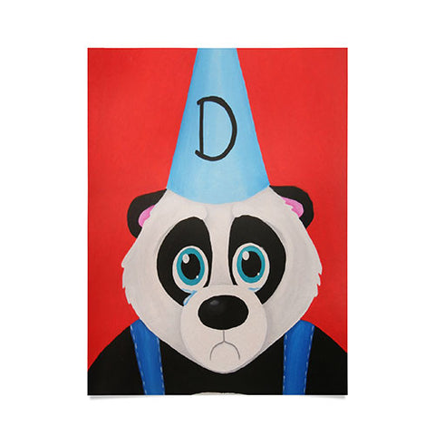 Mandy Hazell Sad Panda Poster