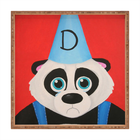 Mandy Hazell Sad Panda Square Tray