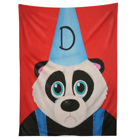 Mandy Hazell Sad Panda Tapestry
