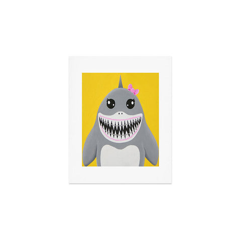 Mandy Hazell Shark Tooth Sally Art Print
