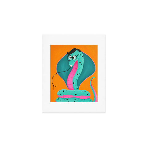 Mandy Hazell Smart Snake Art Print