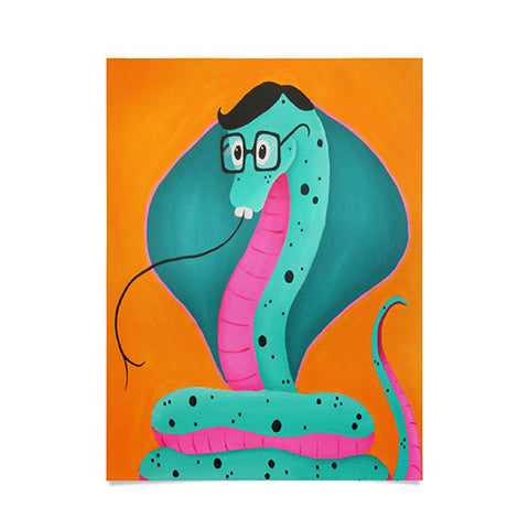 Mandy Hazell Smart Snake Poster