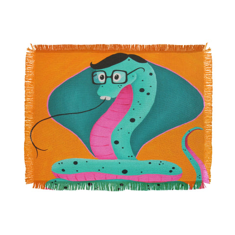 Mandy Hazell Smart Snake Throw Blanket