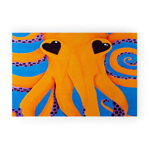 Mandy Hazell Wish I Was An Octopus Welcome Mat