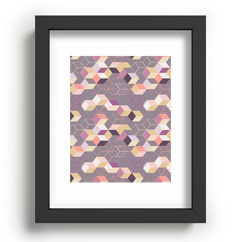 Mareike Boehmer 3D Geometry Cubes 1 Recessed Framing Rectangle