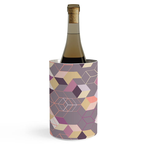 Mareike Boehmer 3D Geometry Cubes 1 Wine Chiller
