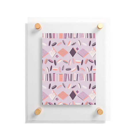 Mareike Boehmer 3D Geometry Lined Up 1 Floating Acrylic Print
