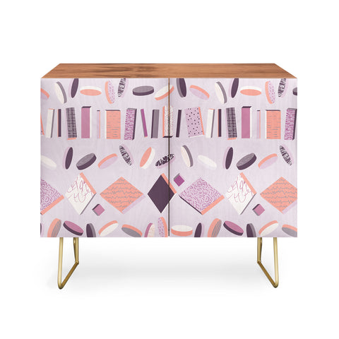 Mareike Boehmer 3D Geometry Lined Up 1 Credenza