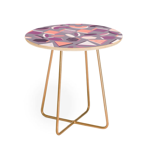 Mareike Boehmer 3D Geometry Stand In Line 1 Round Side Table
