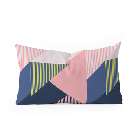 Mareike Boehmer Color Blocking Minimal 1 Oblong Throw Pillow