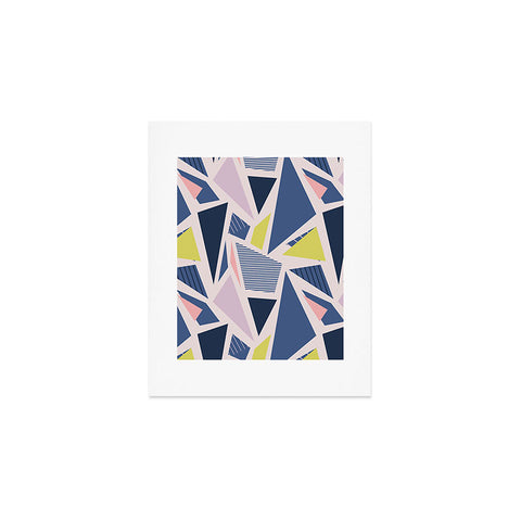 Mareike Boehmer Color Blocking Triangles 1 Art Print
