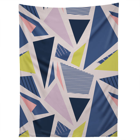 Mareike Boehmer Color Blocking Triangles 1 Tapestry