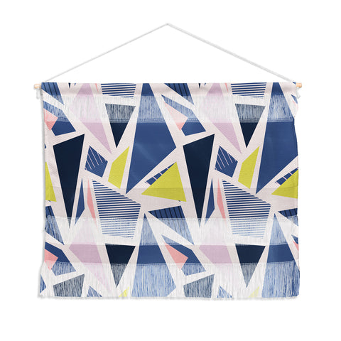 Mareike Boehmer Color Blocking Triangles 1 Wall Hanging Landscape