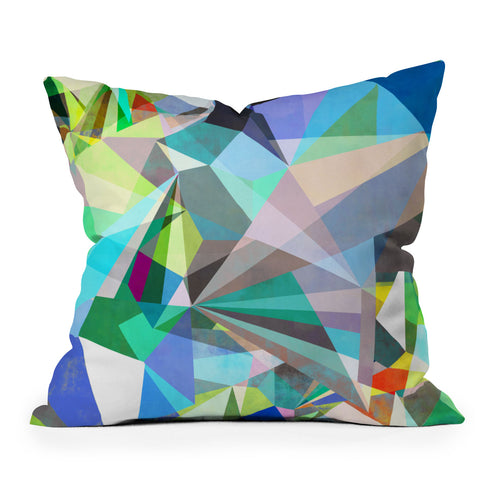 Mareike Boehmer Colorflash 5X Throw Pillow