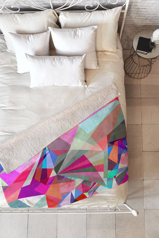 Mareike Boehmer Colorflash 5XY Fleece Throw Blanket