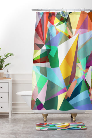 Mareike Boehmer Colorflash 8 X Shower Curtain And Mat