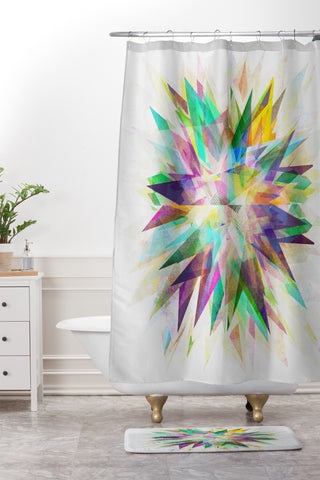Mareike Boehmer Colorful 6 Y Shower Curtain And Mat