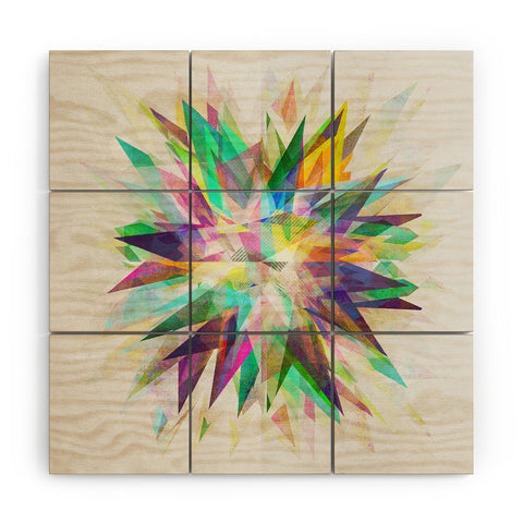 Mareike Boehmer Colorful 6 Y Wood Wall Mural